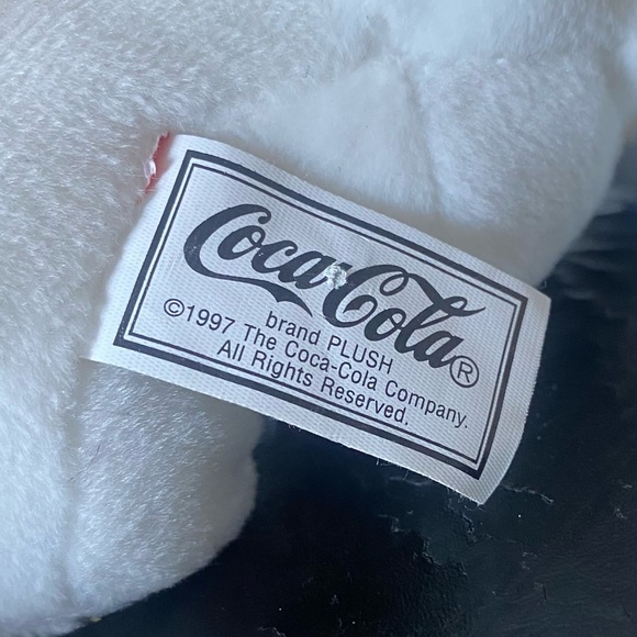 NWT 1997 Coca Cola Polar Bear 6" Tall Stuff Animal
Character Bean Bag Plush - Picture 3 of 9